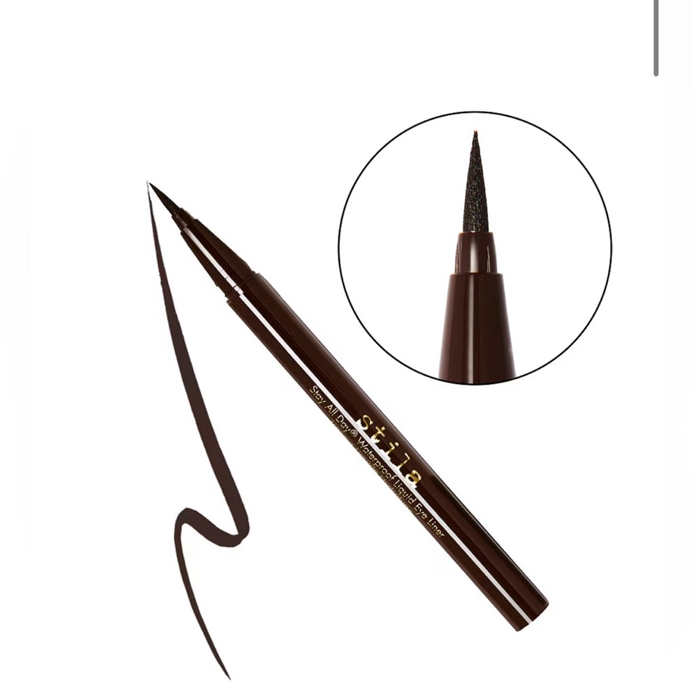 NEW Stila Stay All Day Waterproof Liquid Eye Liner (Dark Brown)